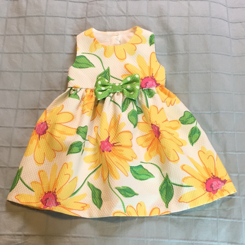 Bonnie Baby Floral Fit & Flare Dress